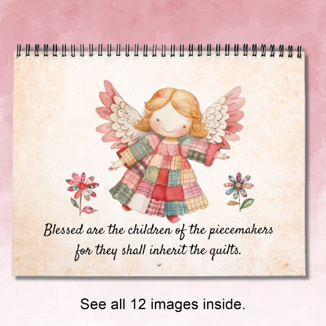 Calendrier Patchwork Angel Fairy (Créateur téléchargé)