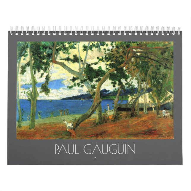 Calendrier Paul Gauguin Landscapes And Still Life Paintings (Protection)