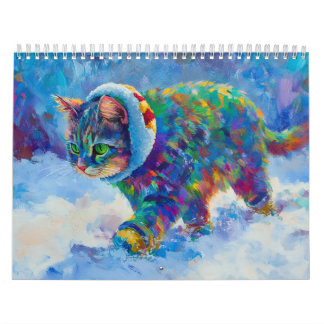 Calendrier Paws & Whiskers 2026 Cat Calendar