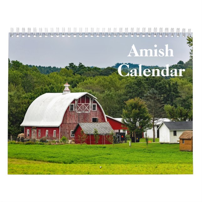 Calendrier Pays Amish 2025 (Protection)
