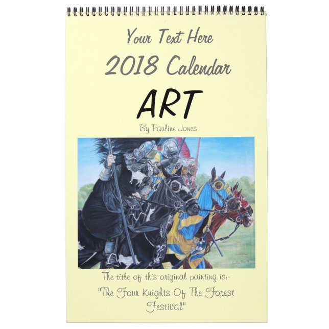 Calendrier paysage art joute chiens chevaux 2021 (Protection)