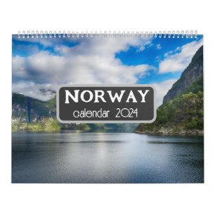 Calendrier Paysage de Norvège