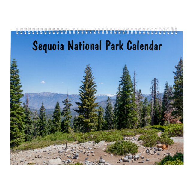 Calendrier Paysage du Parc national de Sequoia (Protection)
