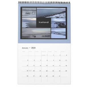 Calendrier Paysage hivernal islandais
