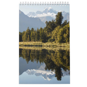 Calendrier Paysage montagnard Petit, Blanc