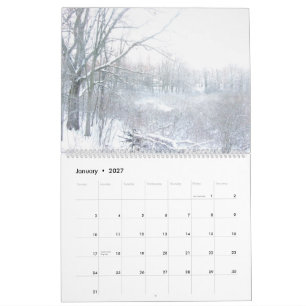 Calendrier paysager et floral de toutes les saison