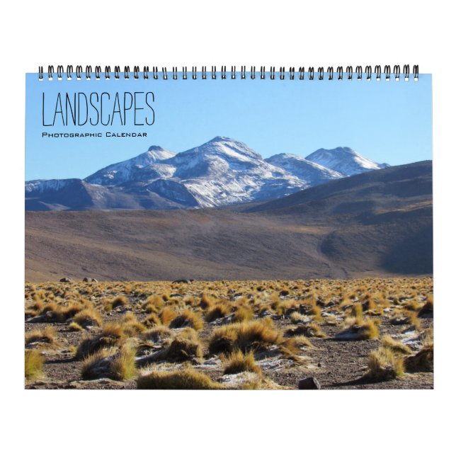 Calendrier paysages 2027 grand format (Protection)