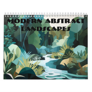 Calendrier Paysages Abstraits modernes