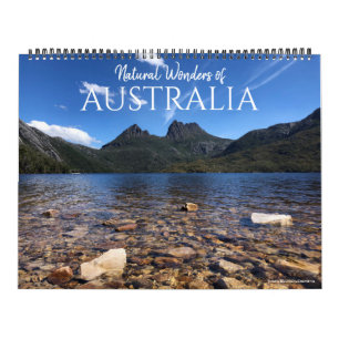 Calendrier paysages australiens 2027 (avec lieux) grand forma
