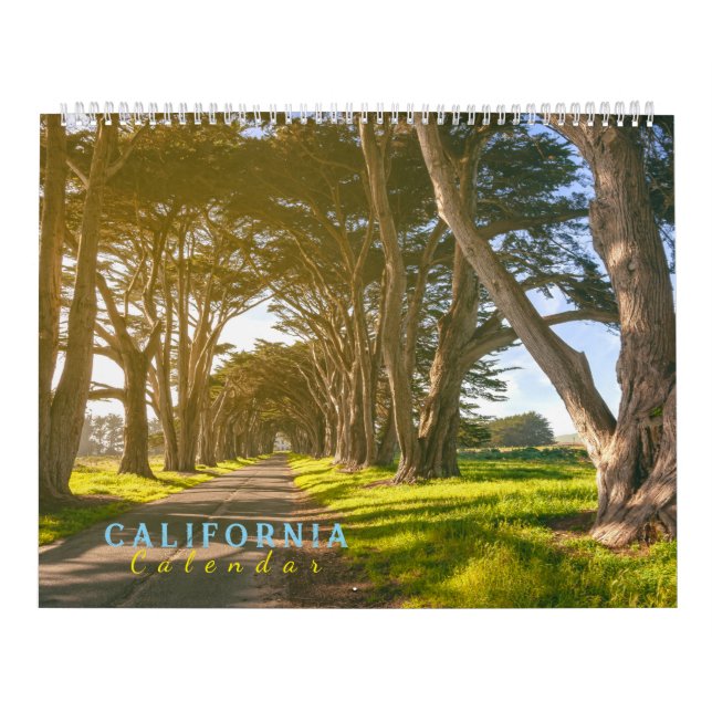Calendrier Paysages de Californie (Protection)