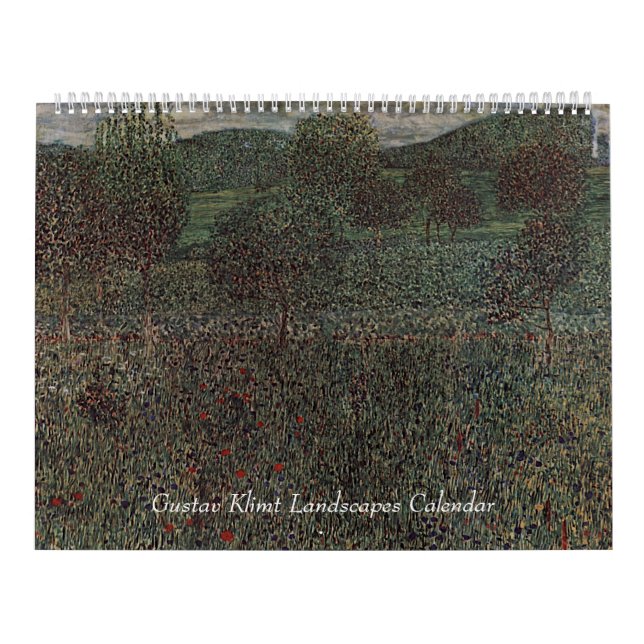 Calendrier Paysages de Gustav Klimt (Protection)