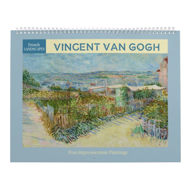 Calendrier Paysages de Van Gogh 2027 (Protection)