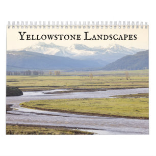 Calendrier Paysages de Yellowstone