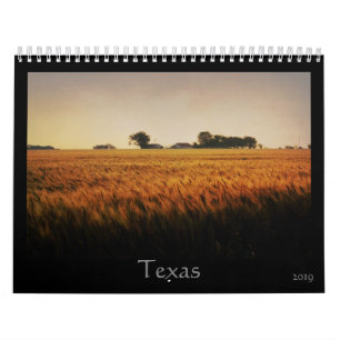 Calendrier Paysages du Texas