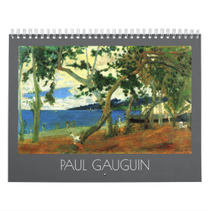 Calendrier Paysages et natures mortes de Paul Gauguin