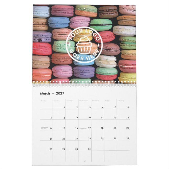 Calendrier Peinture couleur Macaron (Mar 2027)