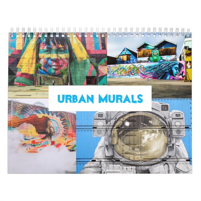 Calendrier Peinture murale Murales de rue 2020 (Protection)