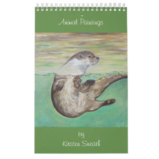 Calendrier Peintures animales de Kirsten Sneath