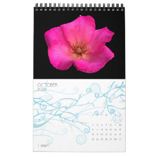 Calendrier Peintures de fleurs Fantabuloustef - 2026 - 202x
