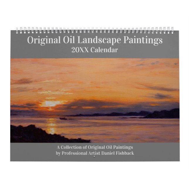 Calendrier Peintures de paysages originaux de 20XX (Protection)
