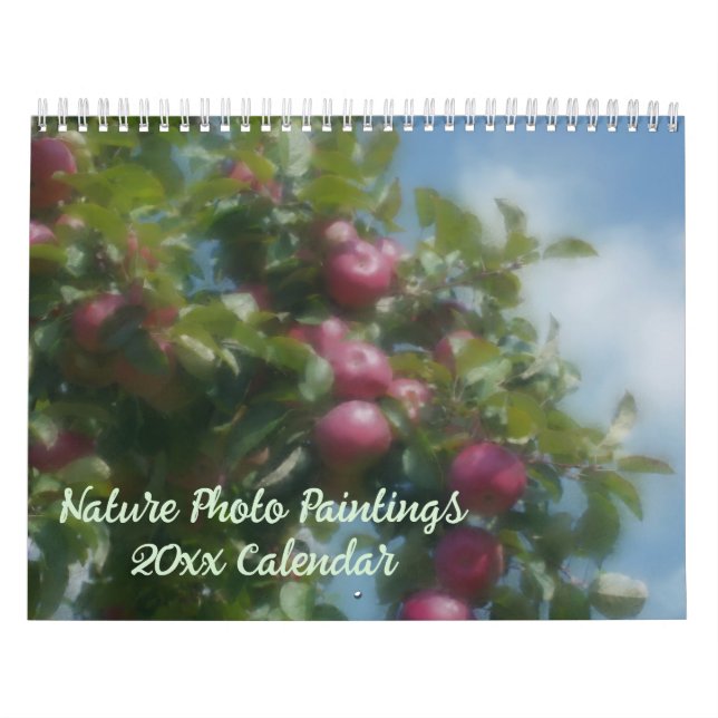 Calendrier Peintures de photos de la nature  (Protection)
