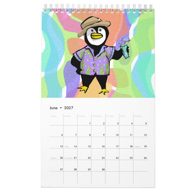 Calendrier Penguins 365 (Jun 2027)