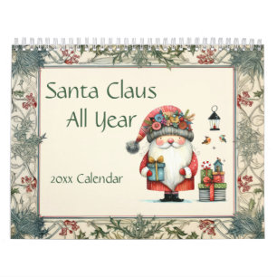 Calendrier Père Noël toute l'année
