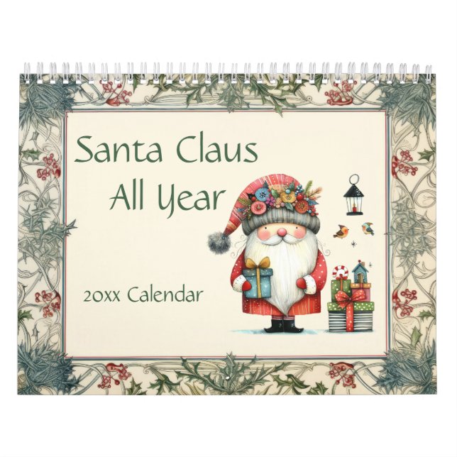 Calendrier Père Noël toute l'année (Protection)