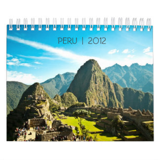 Calendrier Pérou 2012