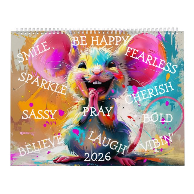Calendrier personnalisable 2026 (Protection)