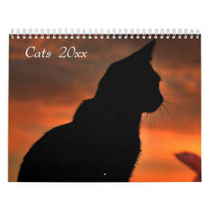 Calendrier personnalisable de chats