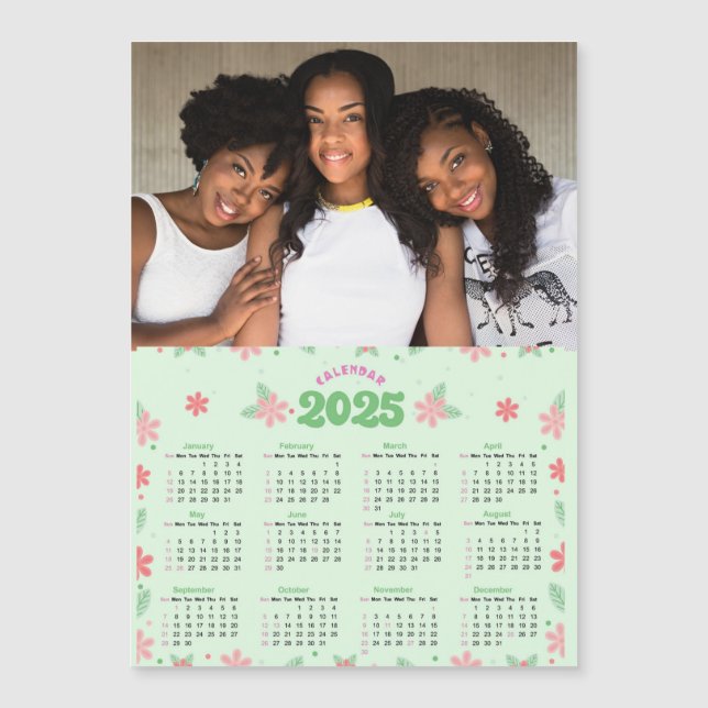 Calendrier personnalisé 2025 (Devant)