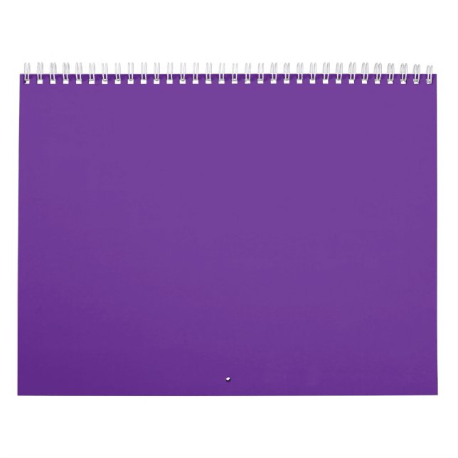 Calendrier | Personnalisé | 2-Page | 2027 | Élégan (Protection)