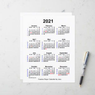 Calendrier personnalisé des vacances de 52 semaine