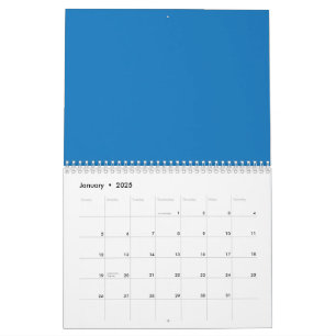 Calendrier personnalisé Deux pages Vibrant P