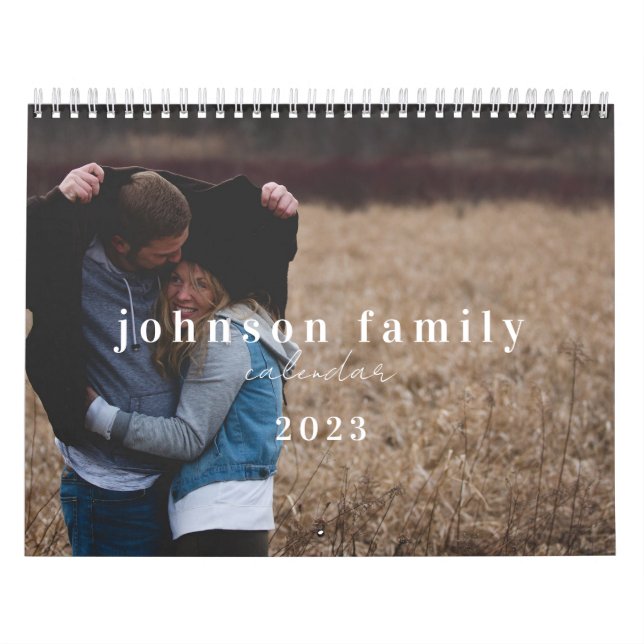 Calendrier personnalisé moderne (Protection)