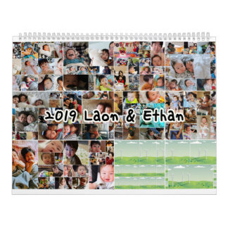Calendrier personnalisé par photo de bébé