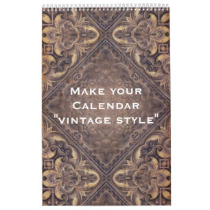 Calendrier personnalisé "STYLE VINTAGE" + vos phot