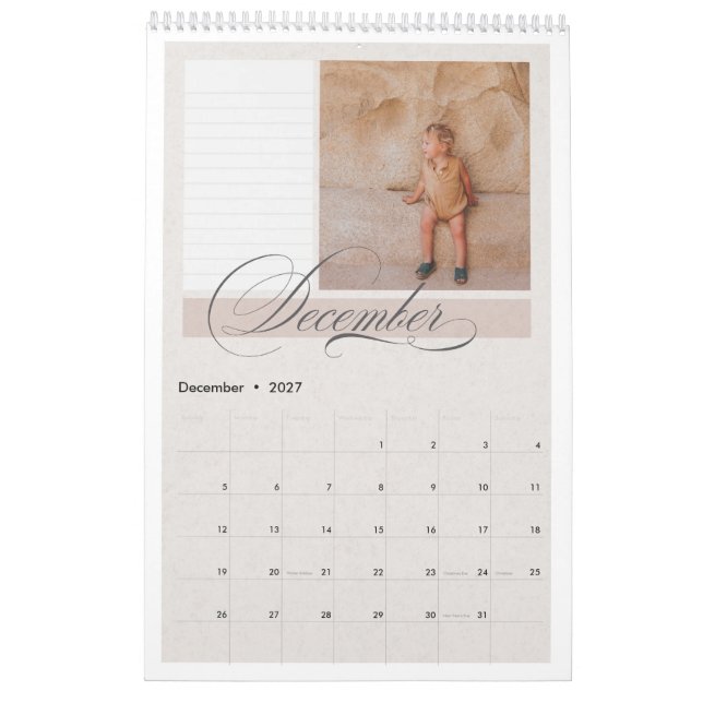 Calendrier personnalisé Sweet Sonora (Dec 2027)