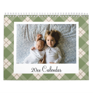 Calendrier Personnaliser de photo familiale saisonnière Perso