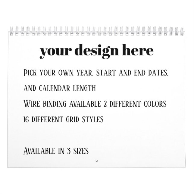 Calendrier Personnaliser ou Customiser (Protection)
