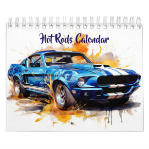 Calendrier Petite Taille Hot Rods
