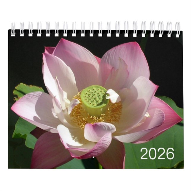 Calendrier Petites Fleurs 2026 (Protection)