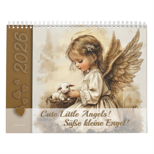 Calendrier Petits anges - Süße kleine Engel 2026 (Protection)