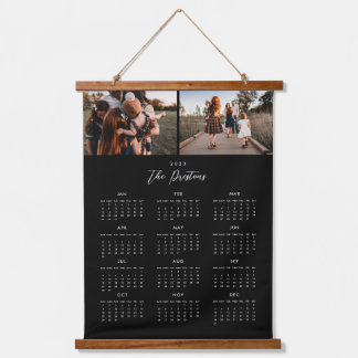 Calendrier photo 2023 Tapisserie murale couleur mo