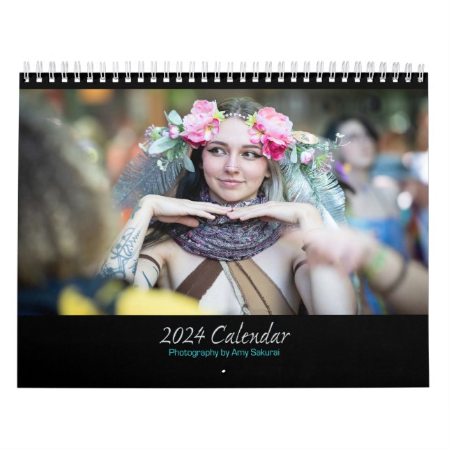 Calendrier photo 2024 d'Amy (Protection)