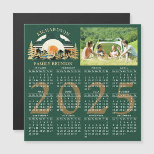 Calendrier photo 2025 Camping Famille Réunion Vert