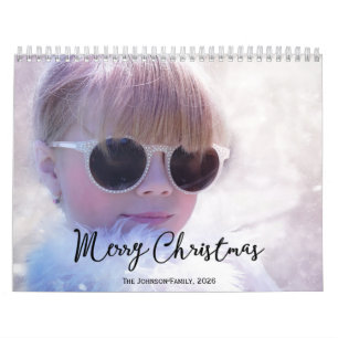 Calendrier photo 2026 Joyeux Noël