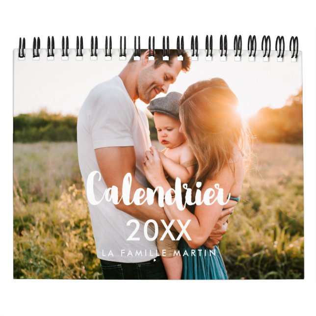 Calendrier photo 2027 (Protection)