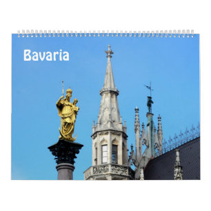 Calendrier photo Bavière de 12 mois